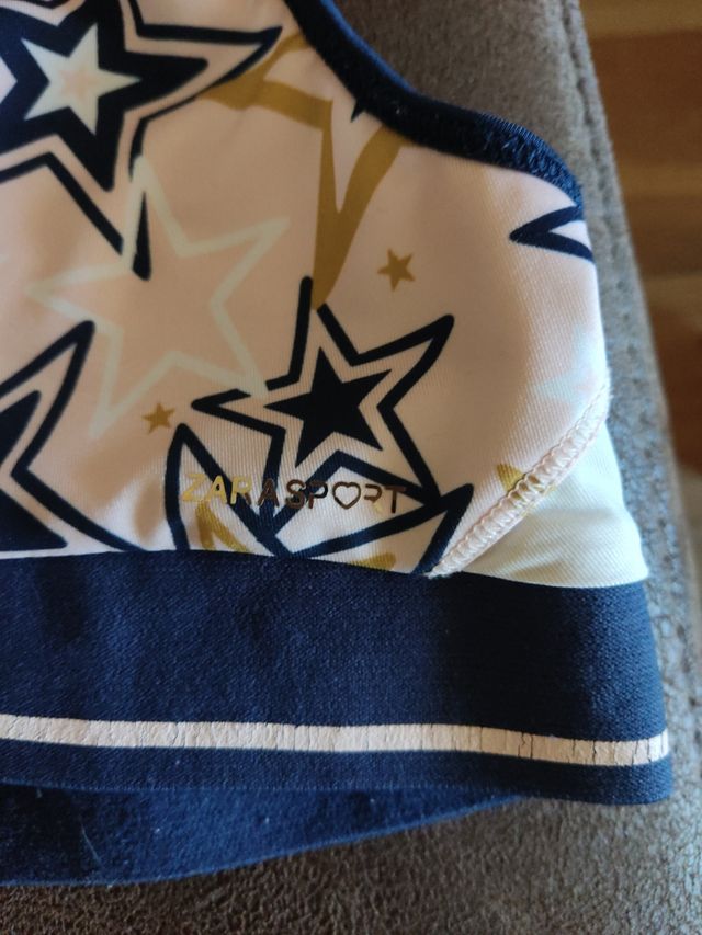 conjunto ZARA SPORTS leggins y top niña