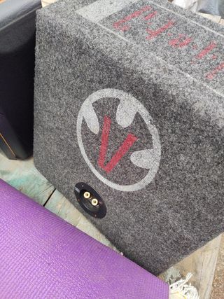 Cajón graves subgrave woofer