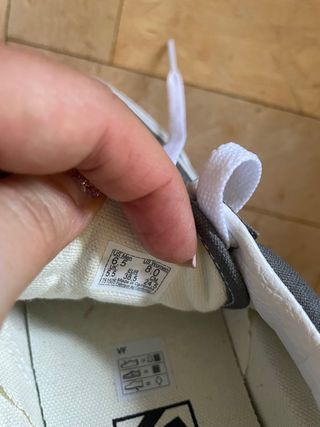 Zapatillas vans grises 38,5