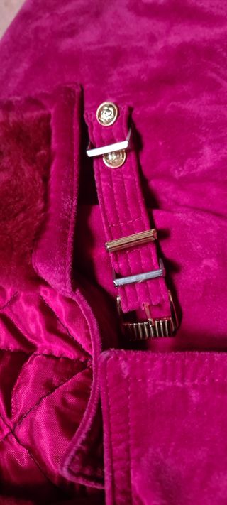 Gianni Versace vintage montone in pelle e frange