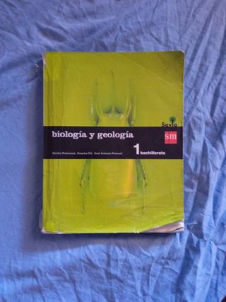 libro biología 1 bachillerato