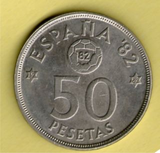 moneta juan carlos 50 pesetas 1980
