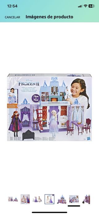 Castillo Frozen portátil 