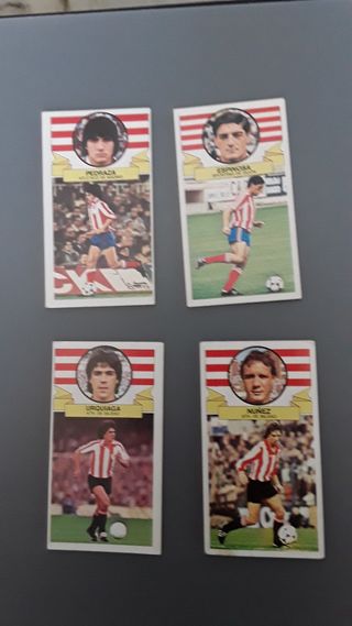 Cromos  liga 85-86. Sin pegar. Ed. este