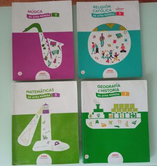 Libros de texto 3°ESO