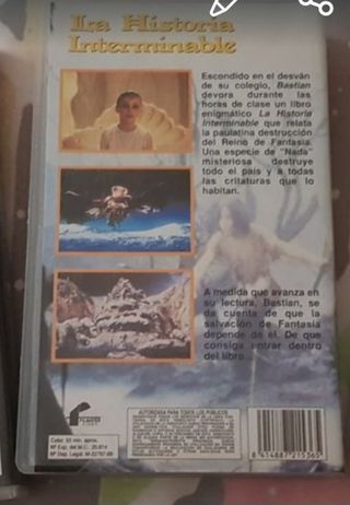 la historia interminable vhs