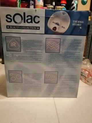 Hidromasaje para pies Solac