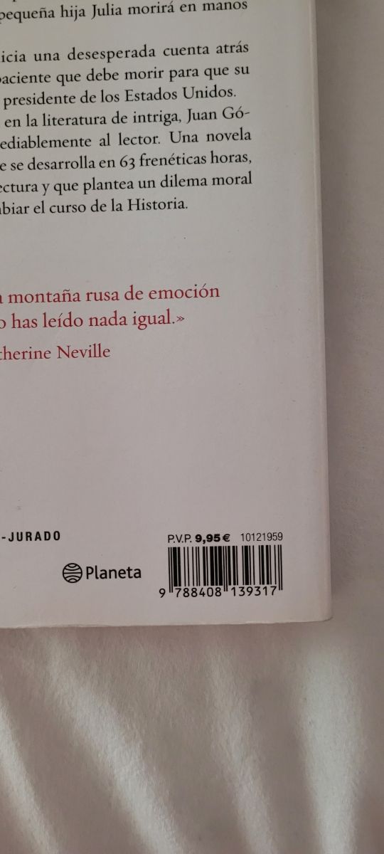 El Paciente (Juan Gómez-Jurado)