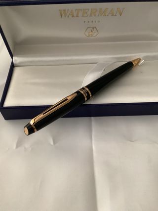 BOLÍGRAFO WATERMAN MOD. EXPERT BLACK GT. NUEVO
