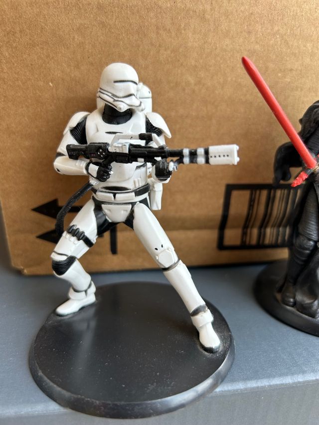 Star Wars Playset figuras Disney Store+baraja