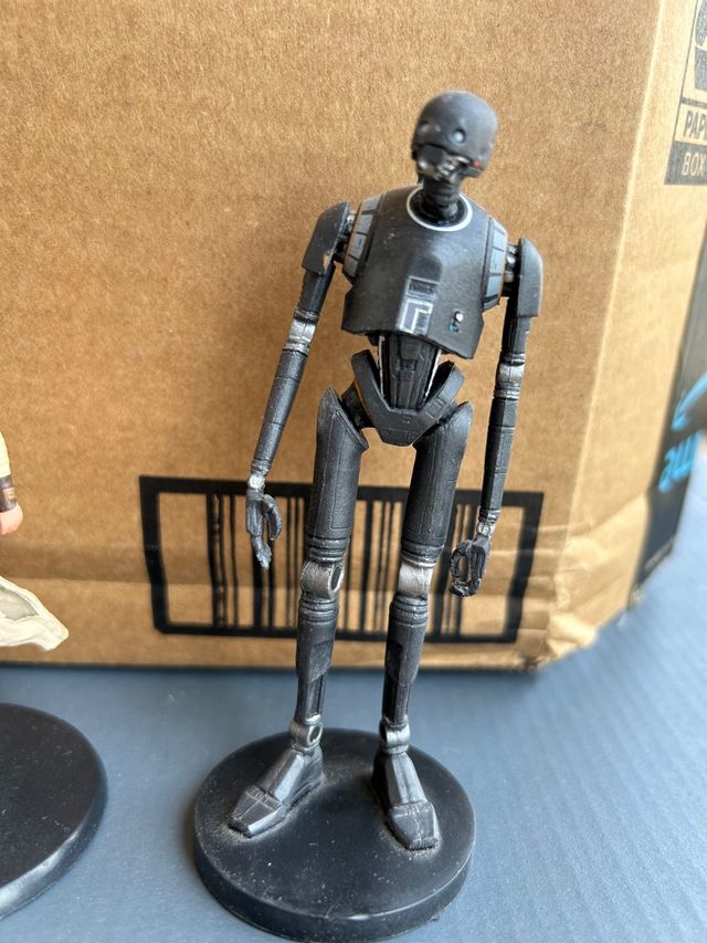 Star Wars Playset figuras Disney Store+baraja