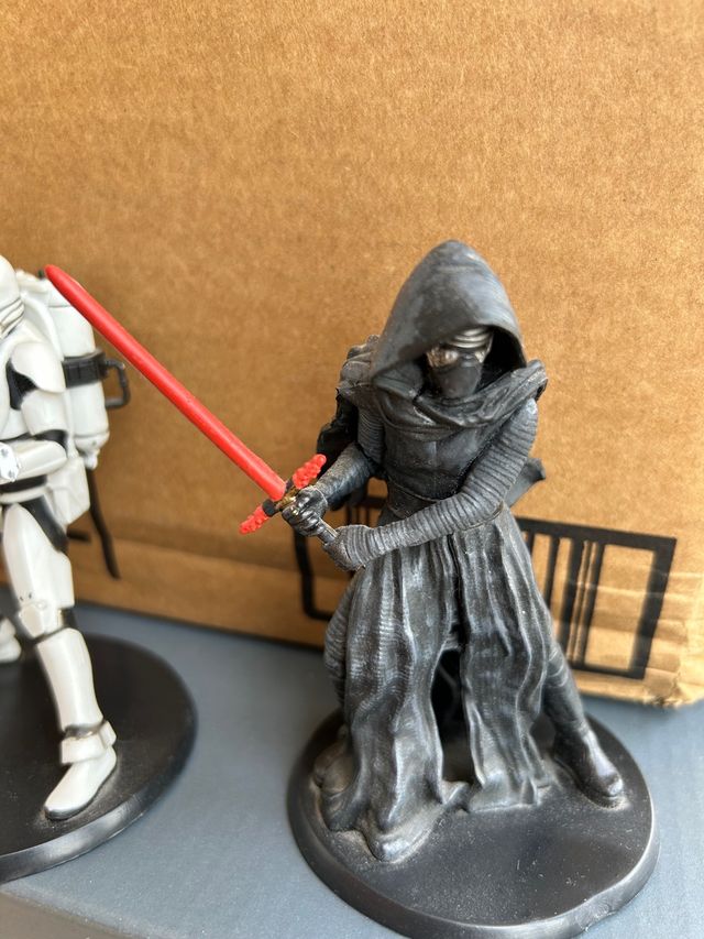 Star Wars Playset figuras Disney Store+baraja