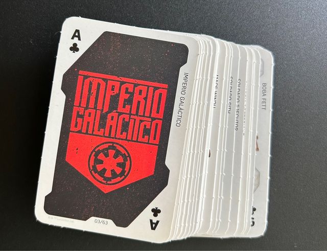 Star Wars Playset figuras Disney Store+baraja