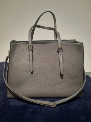 Bolso gris grande