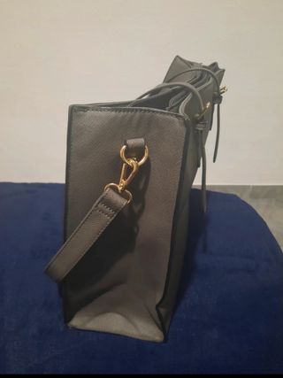 Bolso gris grande