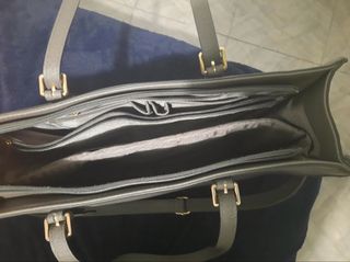 Bolso gris grande