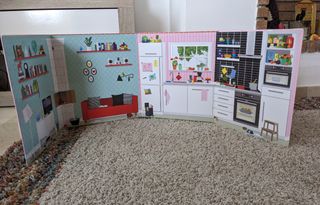 Casa de muñecas formato libro