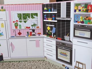 Casa de muñecas formato libro