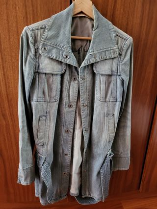 Chaqueta tejana Mango talla L