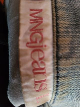 Chaqueta tejana Mango talla L