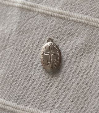 Medalla Plata Teresa de Calcuta.