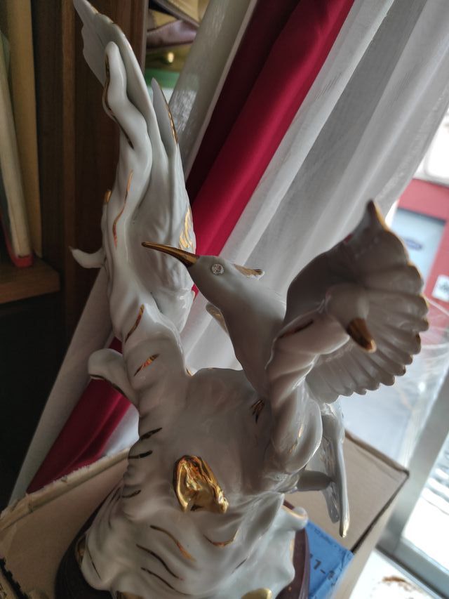 Pájaros de ceramica