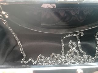 Bolso Fiesta lentejuelas negras y plateados