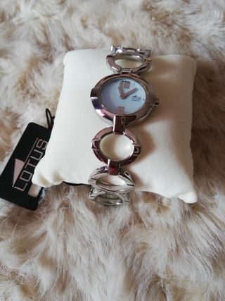 RELOJ LOTUS MUJER PULSERA ESLABONES 