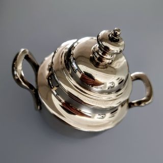 Juego de Te árabe baño de plata