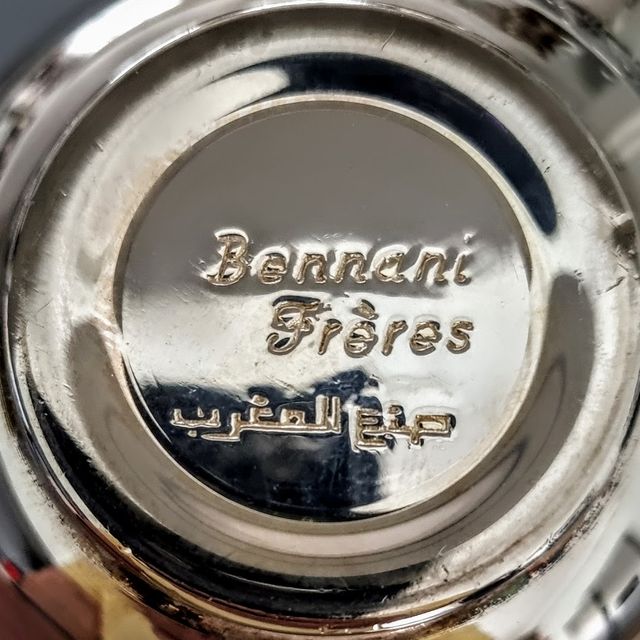 Juego de Te árabe baño de plata