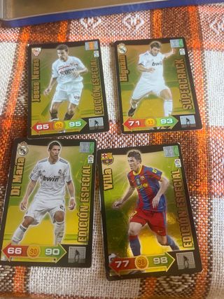 Cartas Adrenalyn Edición Especial 2010 - 2011