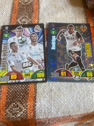 Cartas Adrenalyn Edición Especial 2010 - 2011