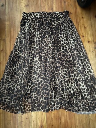 Falda leopardo