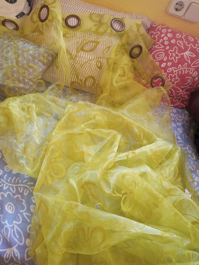 Cortinas de decoración por unidad (4 unid)