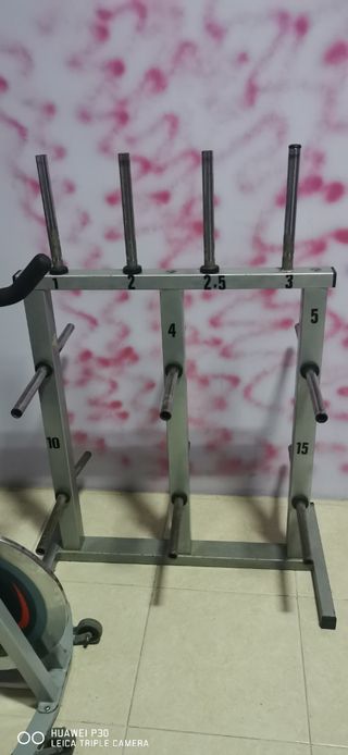 rack de discos triple Soporte profesional 