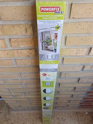 MOSQUITERA de ALUMINIO para VENTANA (Powerfix)