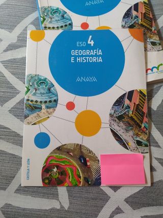 libro geografía e historia 4 eso