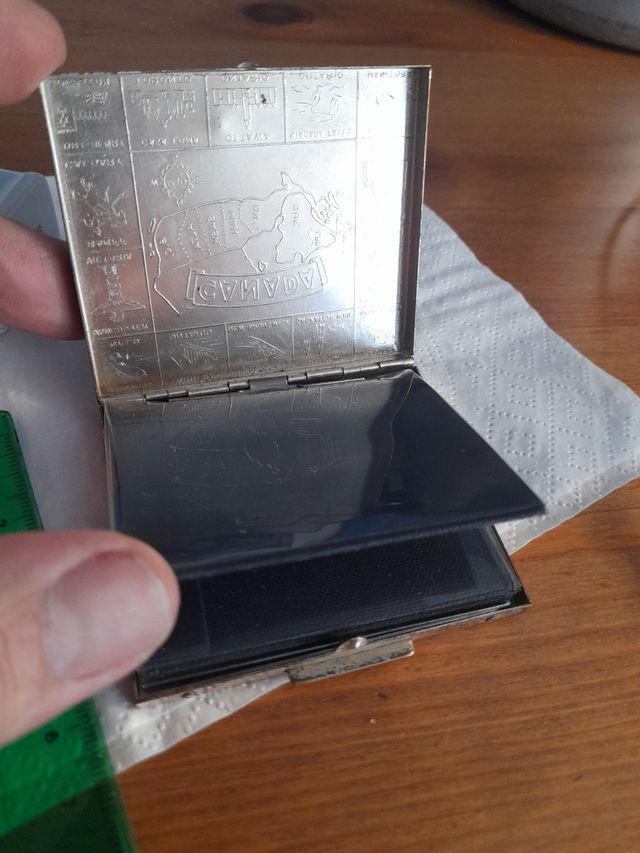 álbum fotos de bolsillo plata