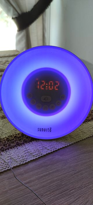 Reloj despertador Led