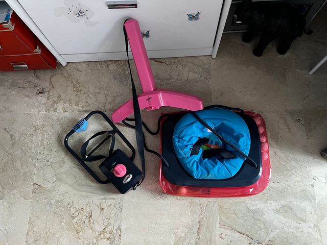 Carro paseo , colchón y columpio 