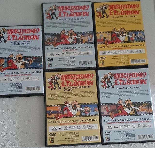 D.V.D MORTADELO Y FILEMON