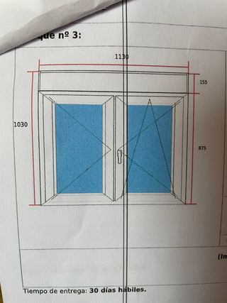 Ventanas PVC clima premium a estrenar