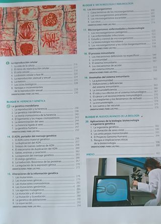 BIOLOGÍA 2 BACHILLERATO  SANTILLANA