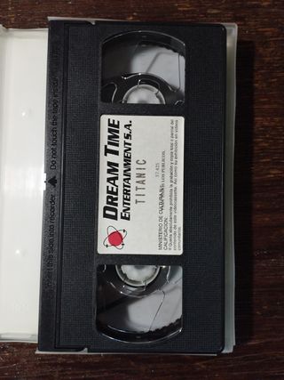 TITANIC PELÍCULA VHS DOCUMENTAL