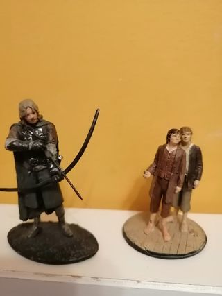 Figuras plomo Señor de los Anillos