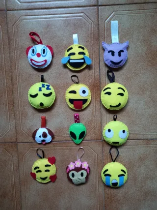 Emojis en fieltro