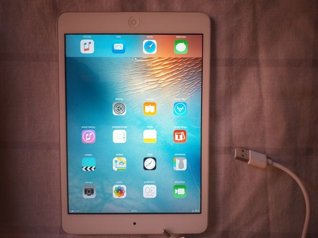 iPad,con caja y cargador