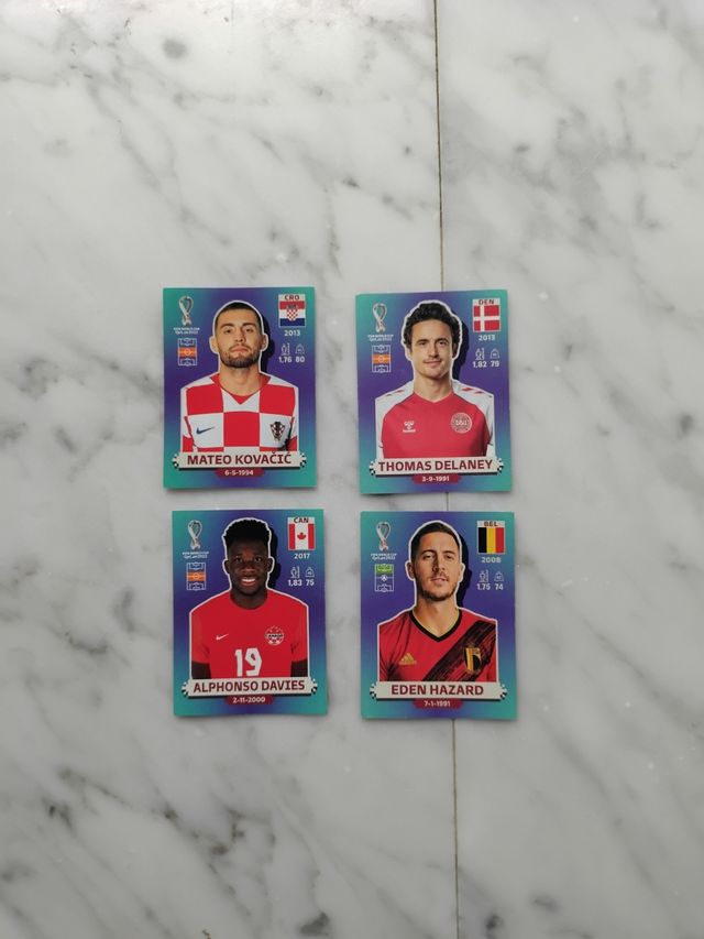 Cromos del mundial Qatar 2022