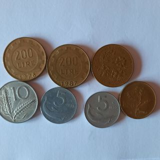 monedas italianas