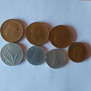 monedas italianas